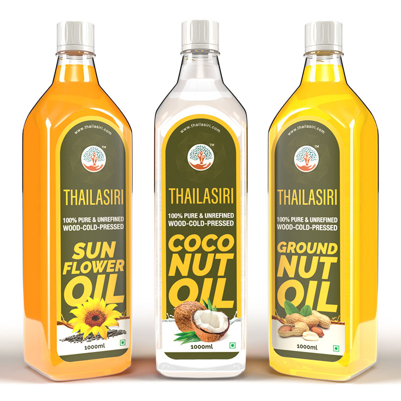 Three Thailasiri Oils